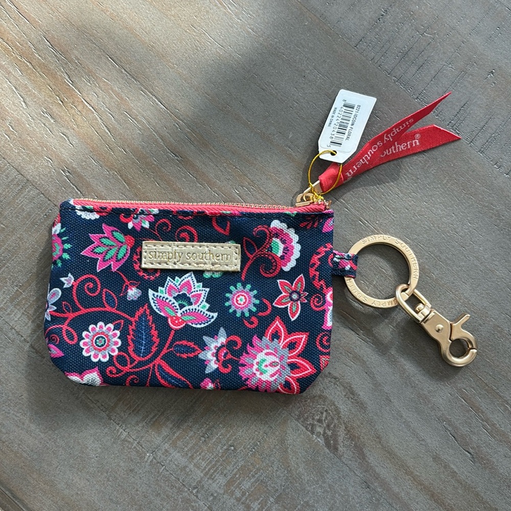 Coin ID Purse, Simply Southern, Floral